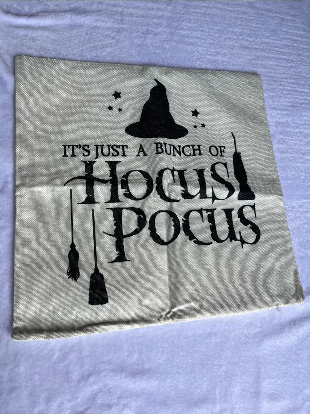 Fall/ Halloween Throw Pillow COVERS - Indoor/ Outdoor set of 4 -17 x 17